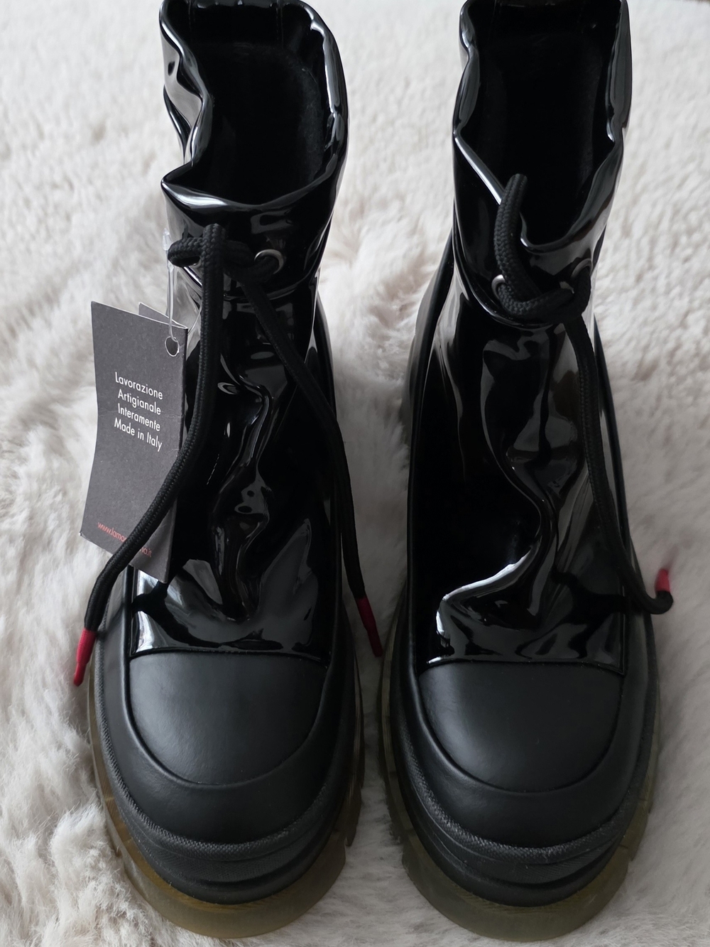 Montellina 1965 Black  Lace-Up Women’s Boots
